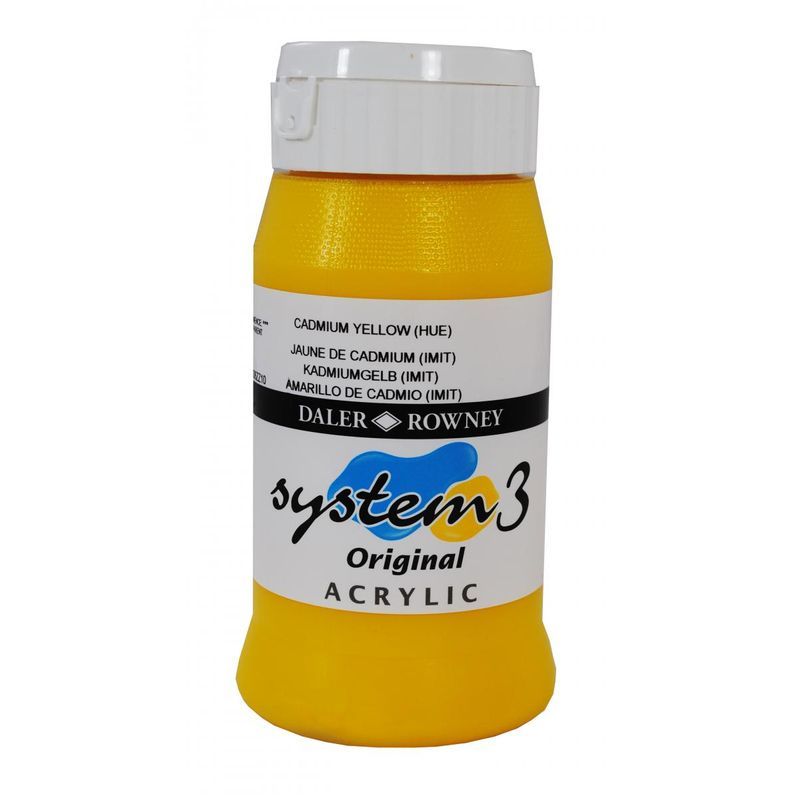 DR System 3 acrylic 500ml 620 Cadmium yellow (hue)