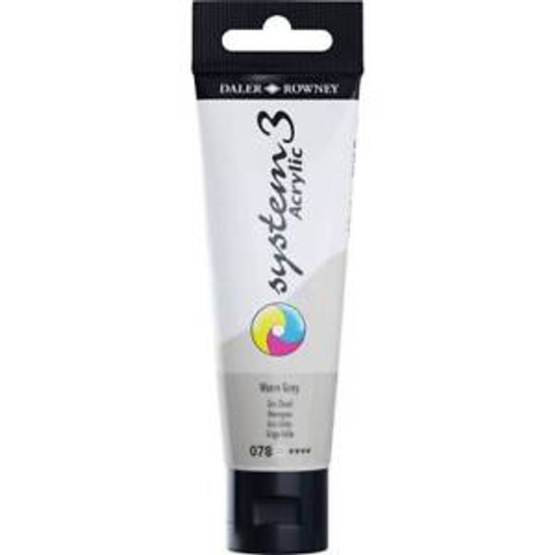 DR System 3 acrylic 59ml 078 Warm Grey, akryyliväri