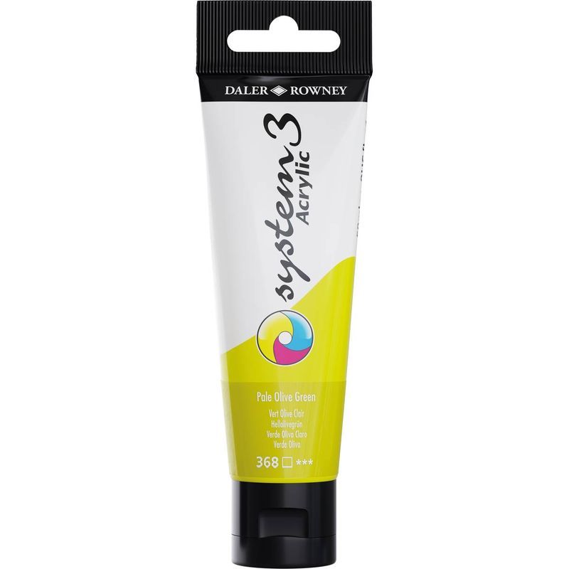 DR System 3 acrylic 59ml 368 Pale Olive Green, akryyliväri