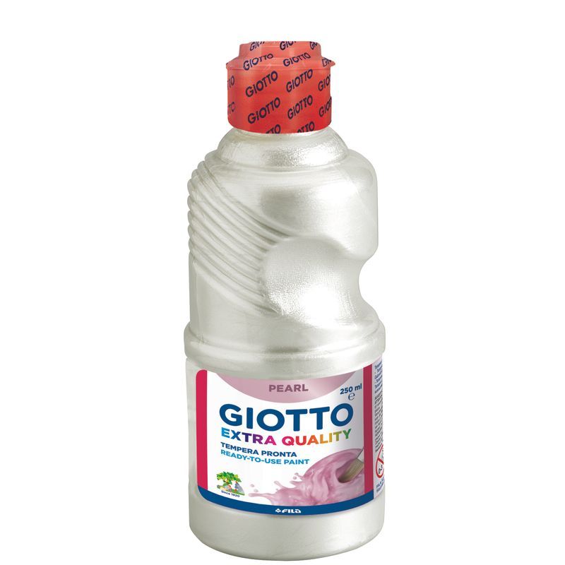 Giotto Pearl Paint 250ml White Valkoinen