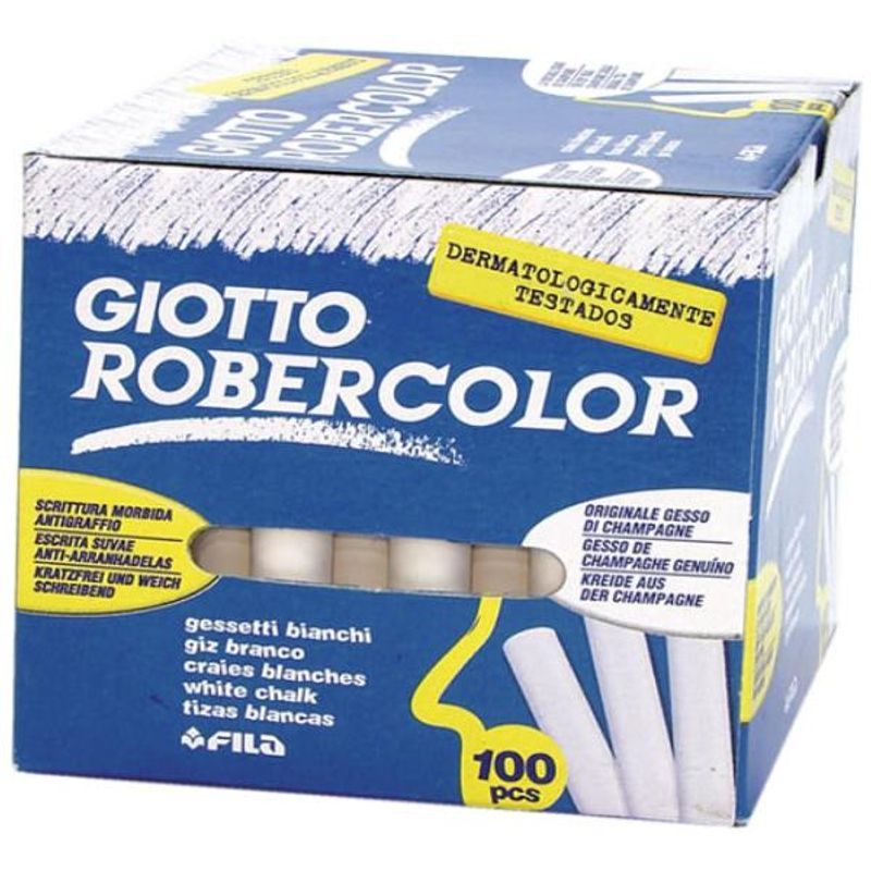 Giotto Robercolor Taululiitu 100kpl valk pölyämätö