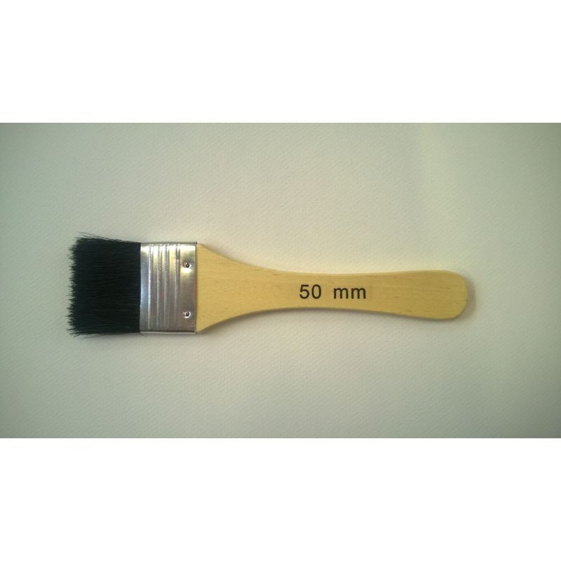 HanArt 713 sivellin tasoittaja 50mm lyhyt varsi, litteä sianharjas