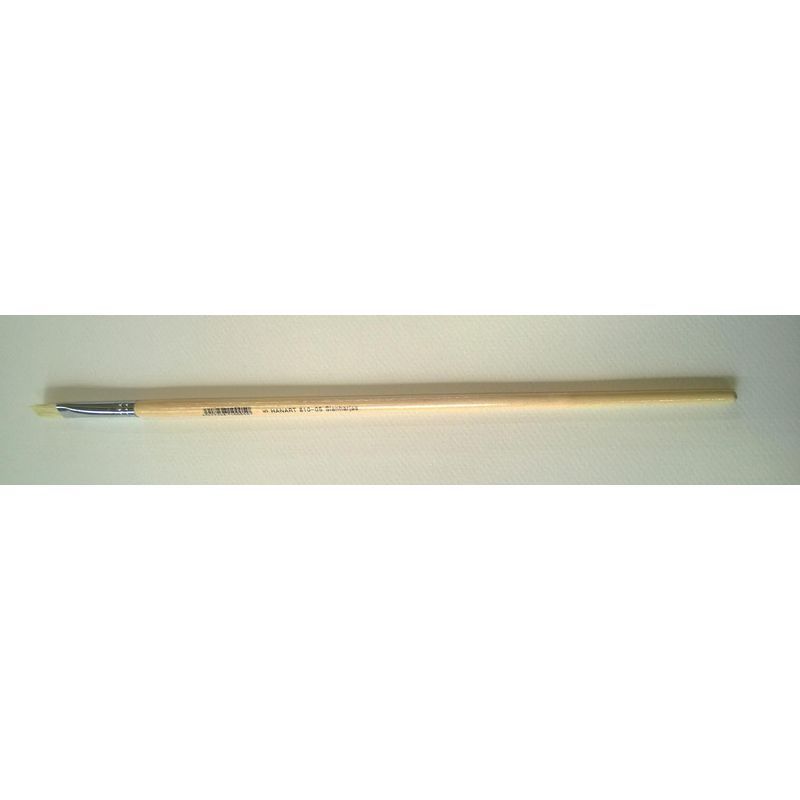 HanArt 810-05 sianharjassivellin litteä L8xP15mm, pitkä varsi