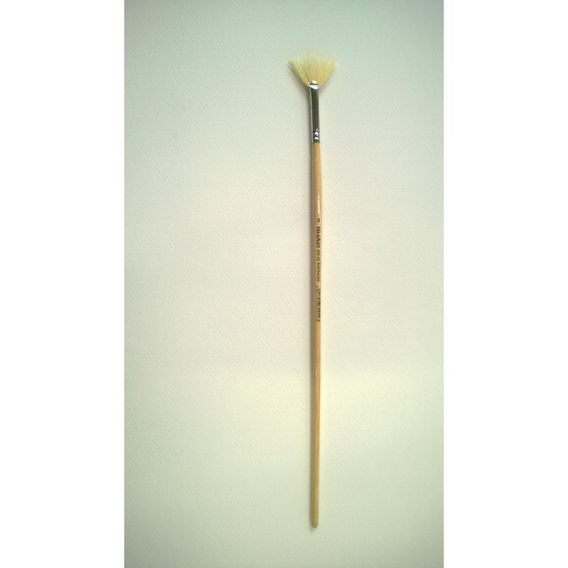 HanArt 830-02 sianharjassivellin viuhka L30xP20mm, pitkä varsi