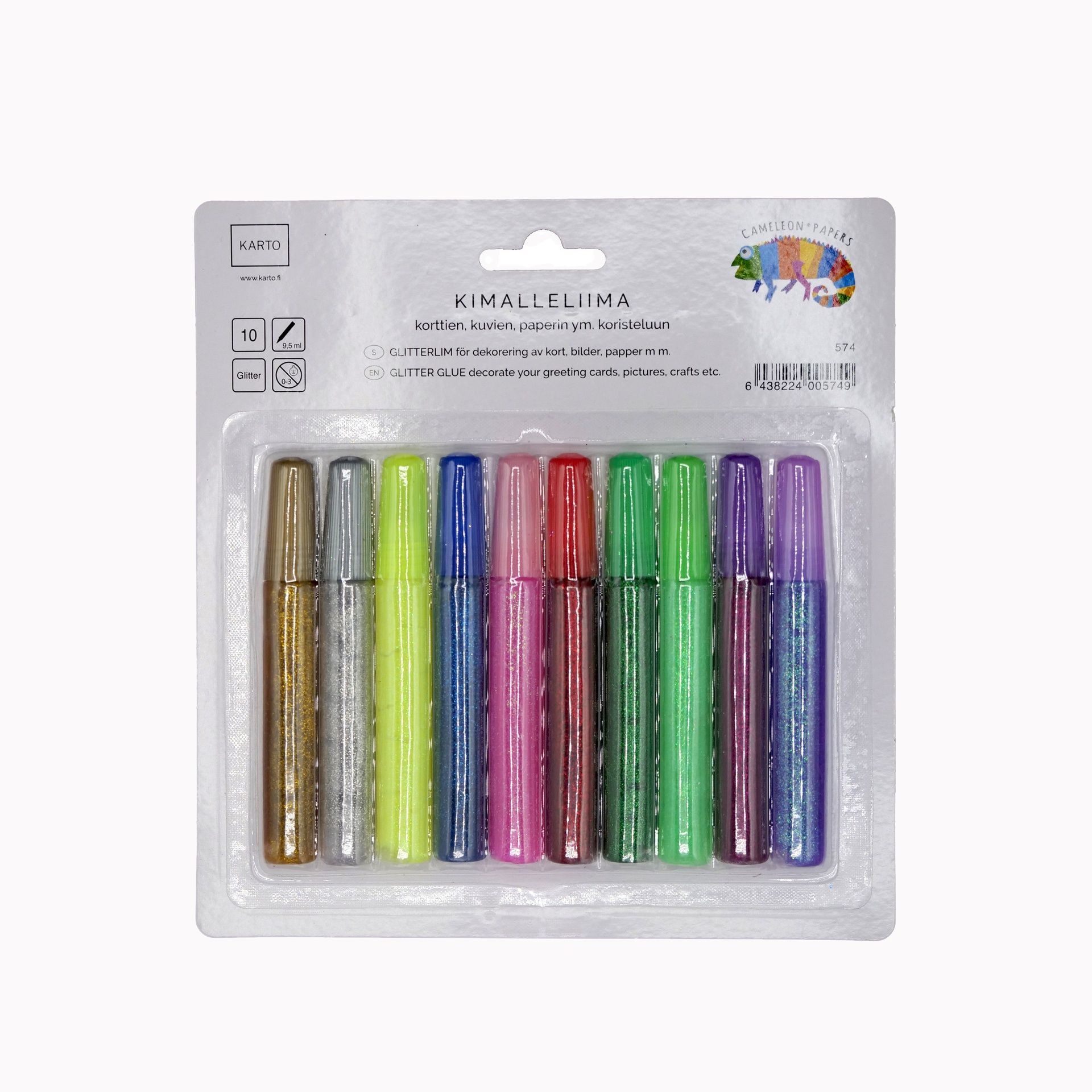 Ilox Kimalleliima10x9,5ml värilajitelma