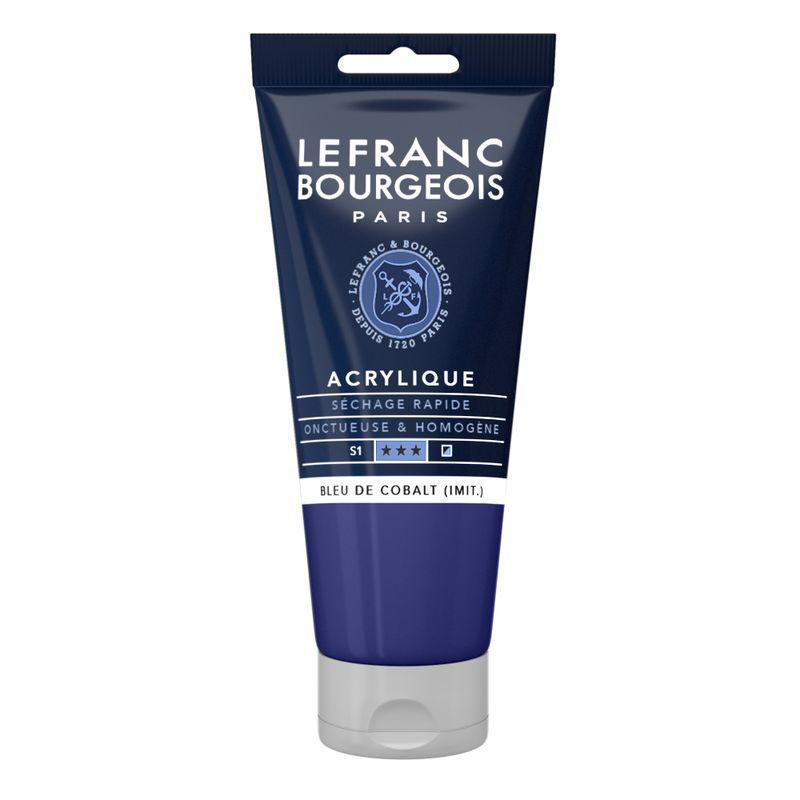 LB Fine Acrylic 80ml 064 Cobalt Blue Hue, akryyliväri