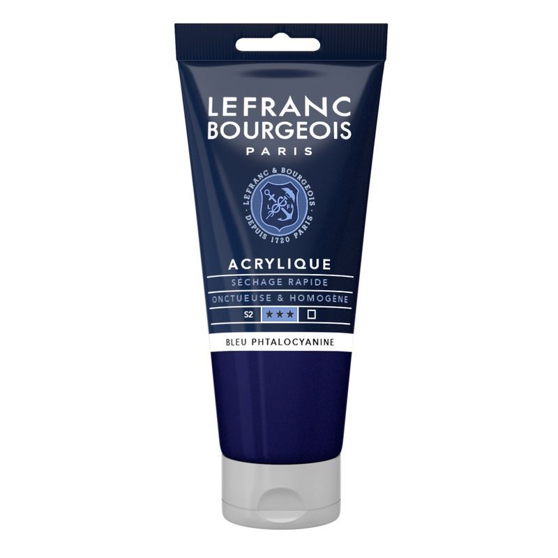 LB Fine Acrylic 80ml 095 Phathalocyanine Blue, akryyliväri