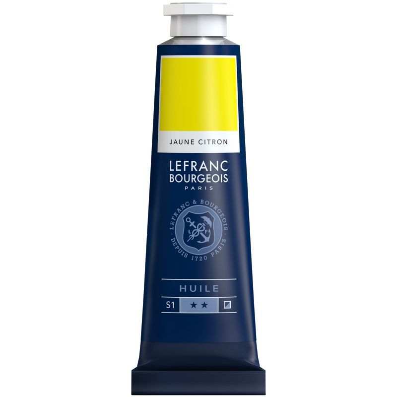 LB Fine Oil 40ml 169 Lemon Yellow, öljyväri