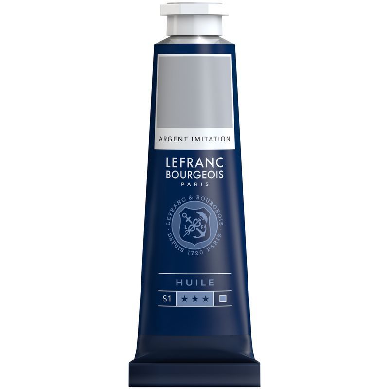 LB Fine Oil 40ml 710 Silver, öljyväri