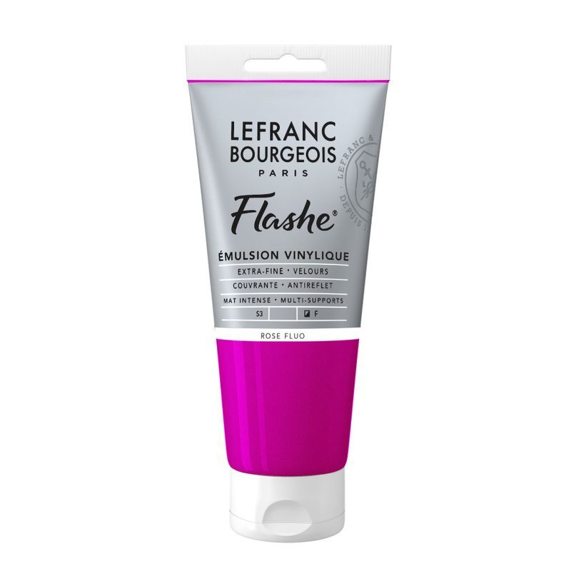 LB Flashe Vinyl acrylic 80ml 408 Fluores Pink, fluoresoiva