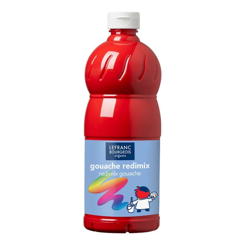 LB Redimix 1000ml 327 (027) Carmine x, 1000ml valmisväri kirkkaanpunainen