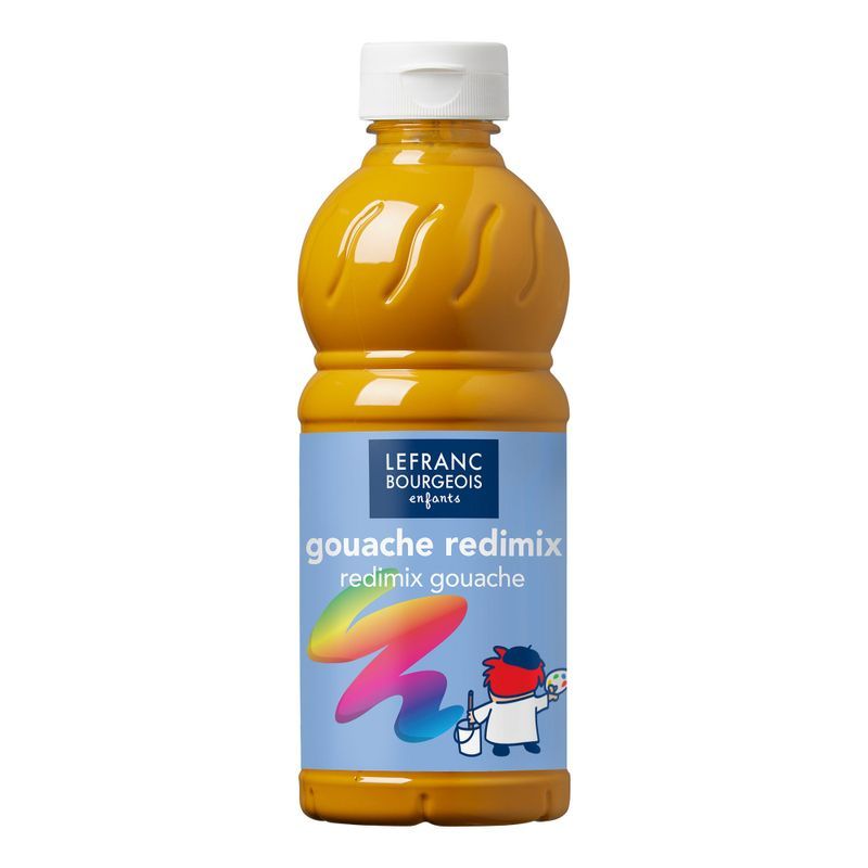 LB Redimix 500ml 014 Yellow ochre, 500ml valmisväri keltaokra
