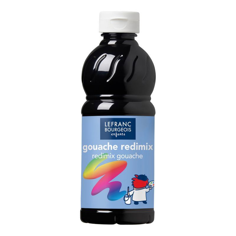 LB Redimix 500ml 265 (017) Black x (2), 500ml valmisväri musta
