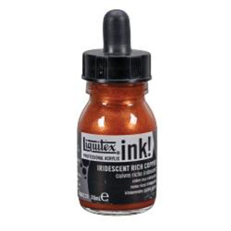 Liquitex Acrylic Ink 30ml 230 Iridescent rich copp, Akryylimuste