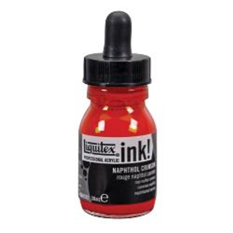Liquitex Acrylic Ink 30ml 292 Naphthol crimson, Akryylimuste