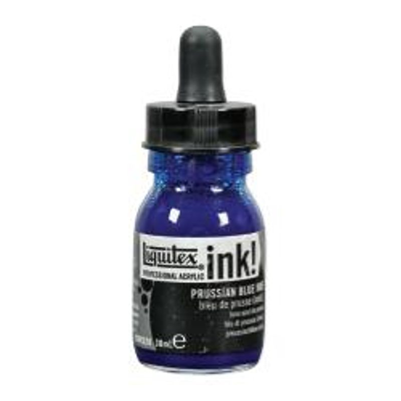 Liquitex Acrylic Ink 30ml 320 Prussian blue hue, Akryylimuste