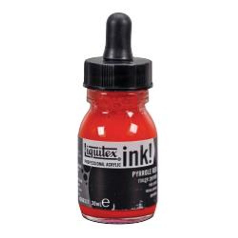 Liquitex Acrylic Ink 30ml 321 Pyrrole red, Akryylimuste