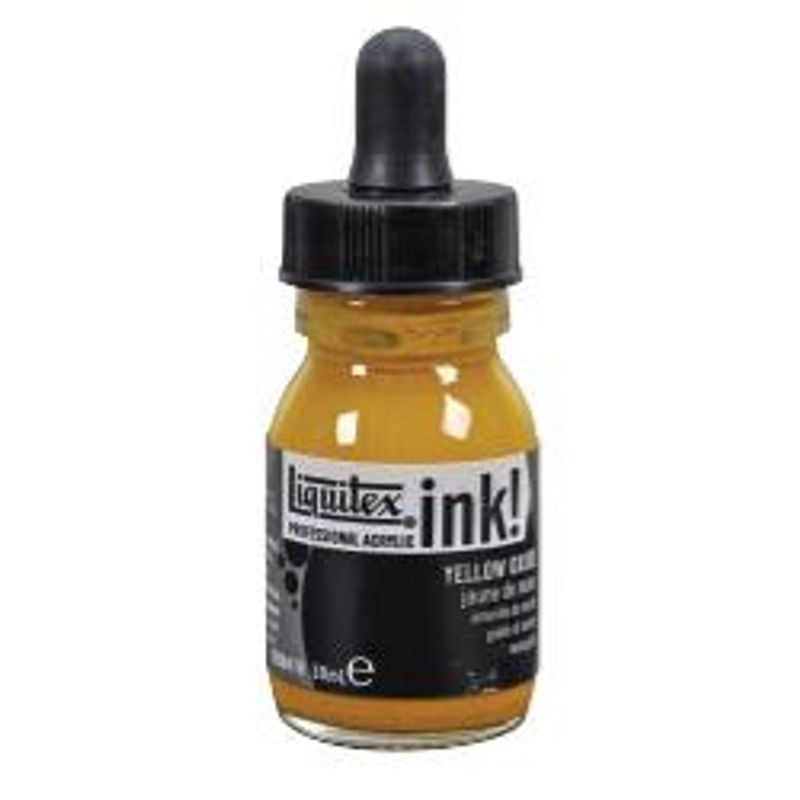 Liquitex Acrylic Ink 30ml 416 Yellow oxide, Akryylimuste