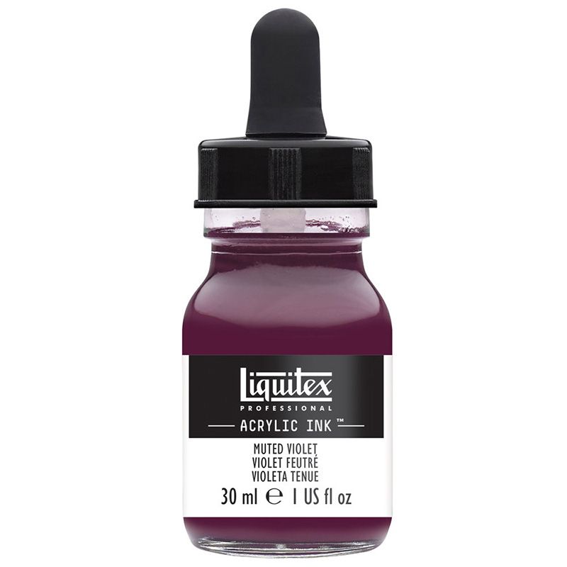 Liquitex Acrylic Ink 30ml 502 Violet Muted, Akryylimuste