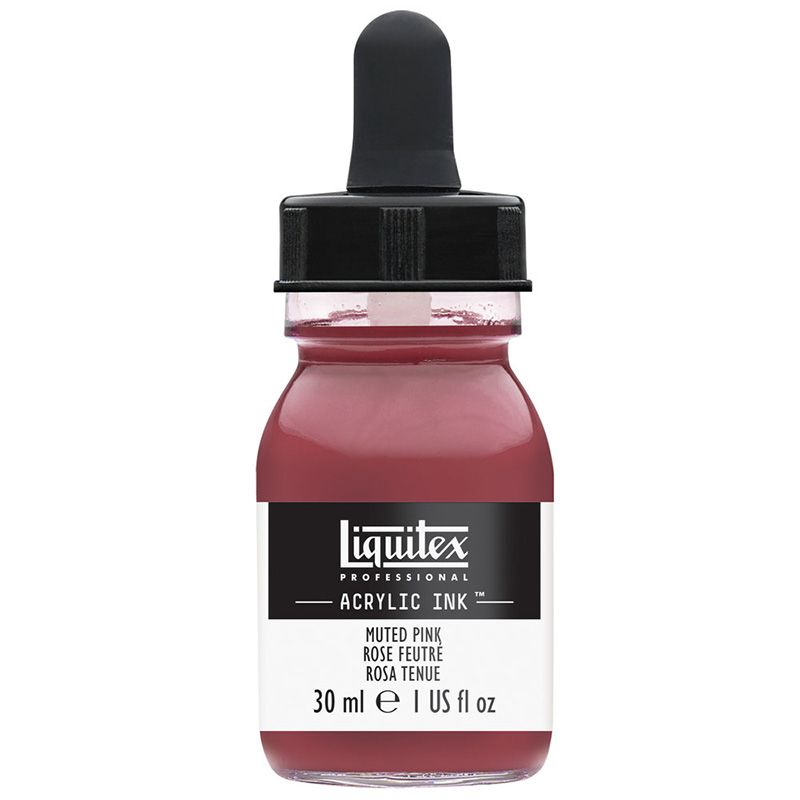 Liquitex Acrylic Ink 30ml 504 Pink Muted, Akryylimuste