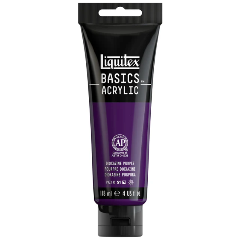Liquitex Basics 118ml 186 Dioxazi purple, akryyliväri x