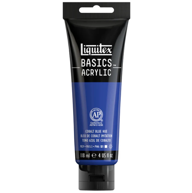 Liquitex Basics 118ml 381 Cobalt Blue, akryyliväri x
