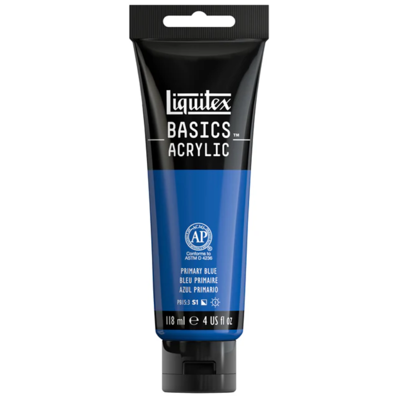 Liquitex Basics 118ml 420 Primary Blue, akryyliväri x