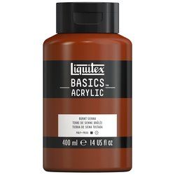Liquitex Basics 400ml 127 Burnt Sienna, akryyliväri x
