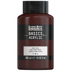 Liquitex Basics 400ml 128 Burnt Umber, akryyliväri