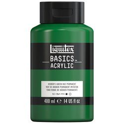 Liquitex Basics 400ml 224 Hooker´s Green Hue Perma, akryyliväri