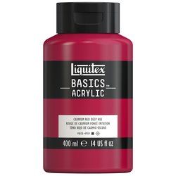 Liquitex Basics 400ml 311 Cadmium Red Deep Hue, akryyliväri