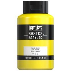 Liquitex Basics 400ml 410 Primary Yellow, akryyliväri x