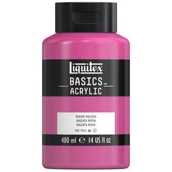Liquitex Basics 400ml 500 Medium Magenta, akryyliväri x
