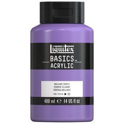 Liquitex Basics 400ml 590 Brilliant Purple, akryyliväri