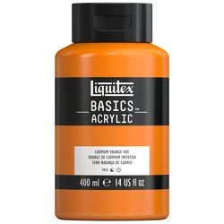 Liquitex Basics 400ml 720 Cadmium Orange, akryyliväri x