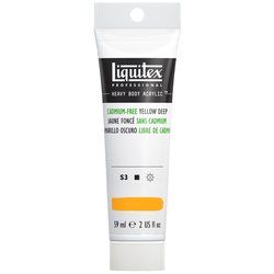 Liquitex Heavy Body 59ml 891 Cadm free yel deep (3, akryyliväri