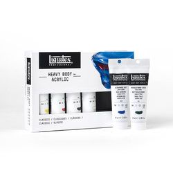 Liquitex Heavy Body Acrylic Set 6x59ml Classic col, akryylilajitelma