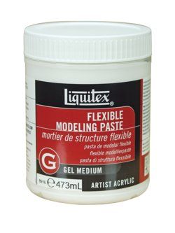 Liquitex Modeling Paste Flex 473ml, Gel Medium
