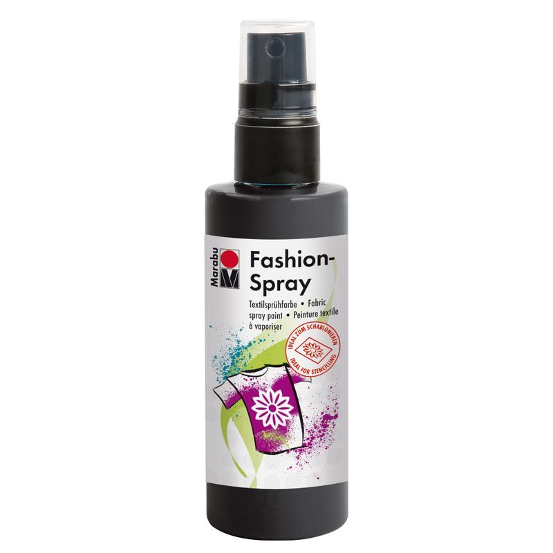 Marabu FashionSpray 100ml 073 musta, pumppuspray