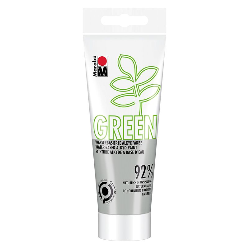 Marabu Green alkydimaali 100ml 169 vaaleanharmaa, stone grey
