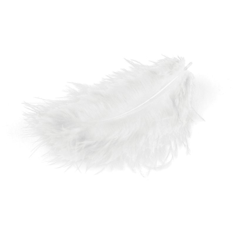 MEYCO Höyhen 12cm valkoinen 17kpl