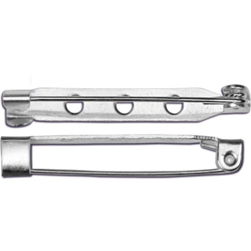 MEYCO Rintakoruneula 30mm 5 kpl hopeanvärinen, nikkelitön