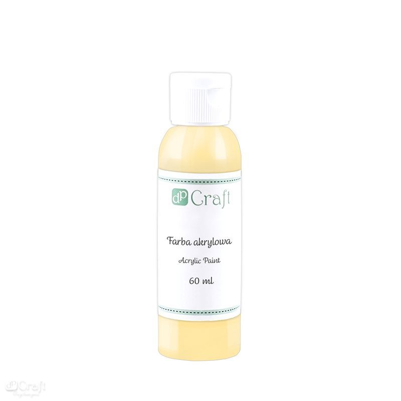 PA. DPC Akryyliväri 60ml Oljenkeltainen 003, Lemon Custard TL20112023
