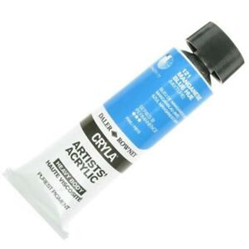 PA. DR Cryla acrylic 75ml 121 Manganese blue (hue), taiteilija-akryyliväri