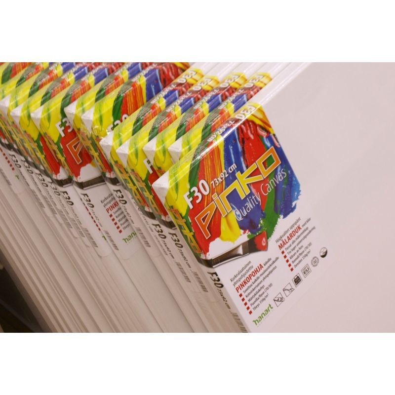 PINKO maalauspohja 30x60cm 300g, 100% puuvilla 300g (420)