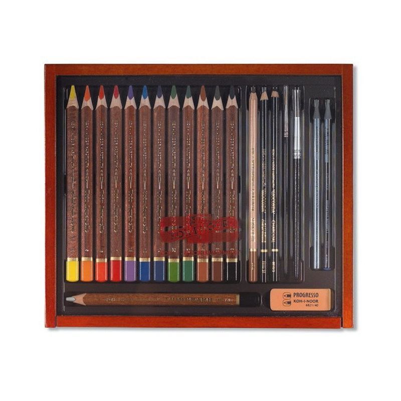 P. KOH Akvarellikynäsetti 21-os., artistilaatu