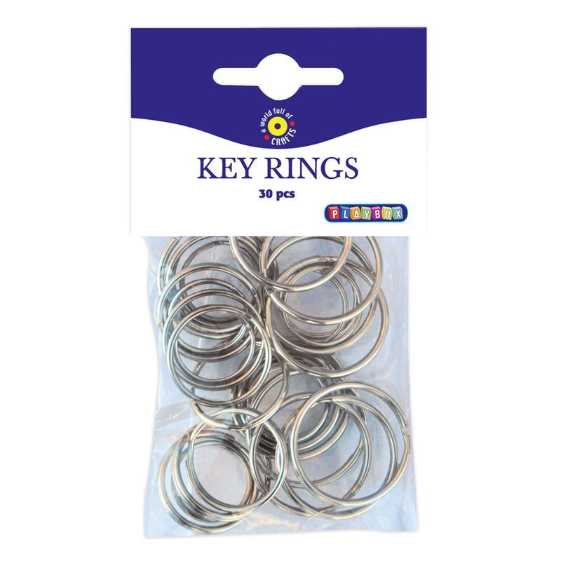 PLAYBOX Avainrengas 15-20-30mm 30 kpl