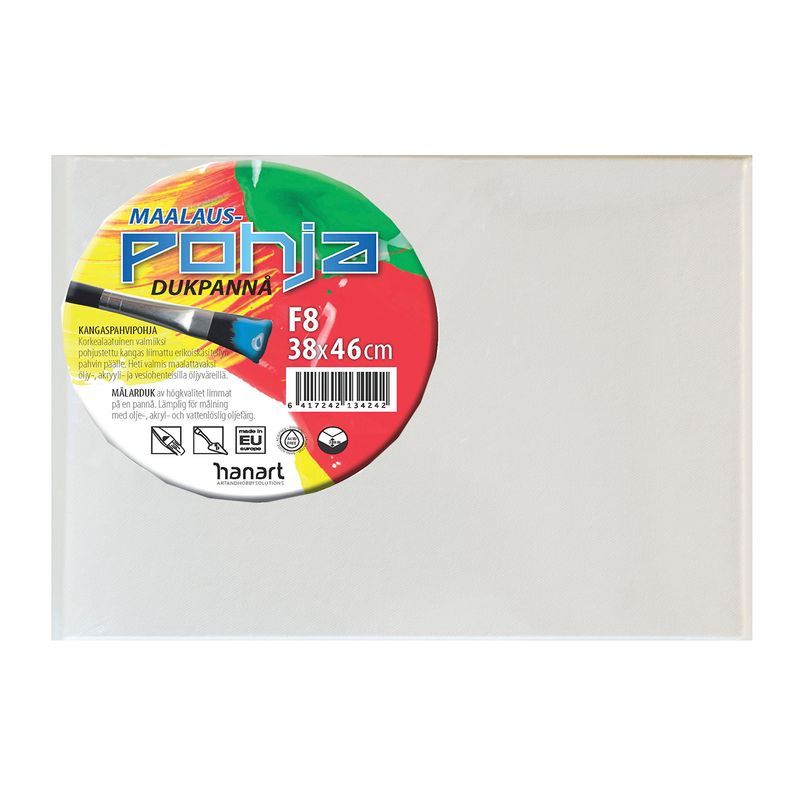 POHJA Kangaspahvipohja F08 38x46cm - paksuus 3 mm, (3000)