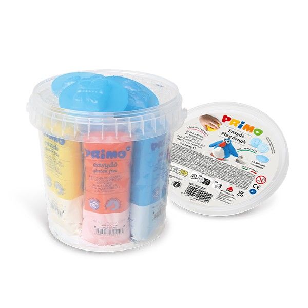 PRIMO muovailumassasanko 7x100g 6 muottia