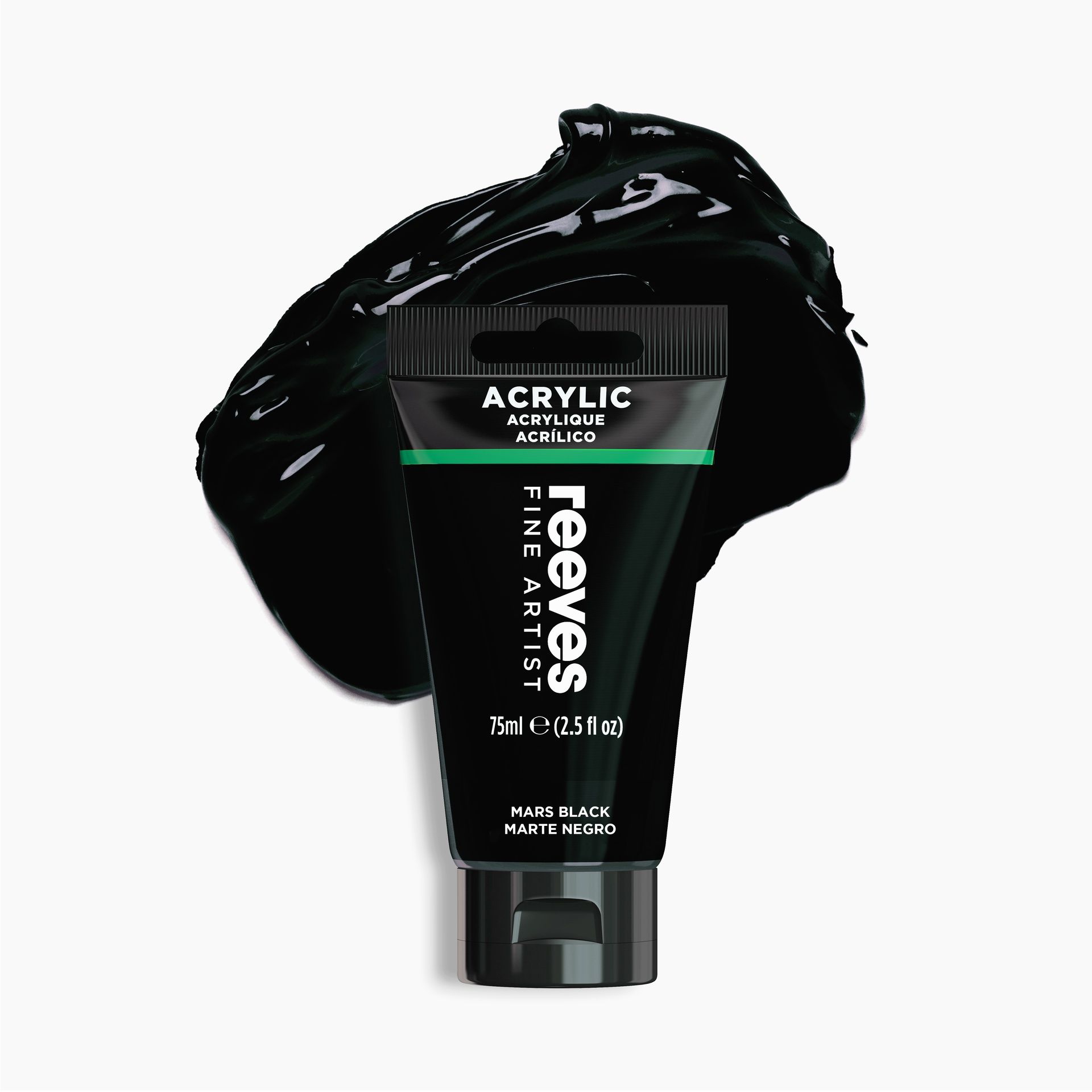 Reeves Akryyliväri 75ml Mars Black